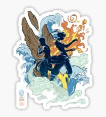 Two Avatars Sticker