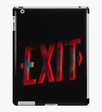 Exit iPad Case/Skin