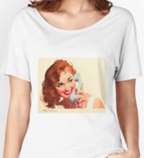 Gil Elvgren Appreciation T-Shirt no. 10. Women's Relaxed Fit T-Shirt