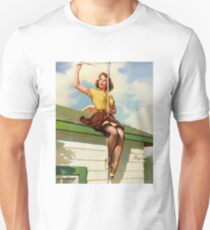 Gil Elvgren Appreciation T-Shirt no. 16. Unisex T-Shirt