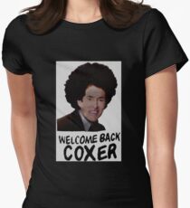 Welcome Back Cox Coxer Women's Fitted T-Shirt