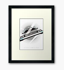 Time machine Framed Print