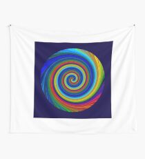 Spiral blur Wall Tapestry