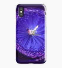 Fantasy Galls Orb in Blue iPhone Case