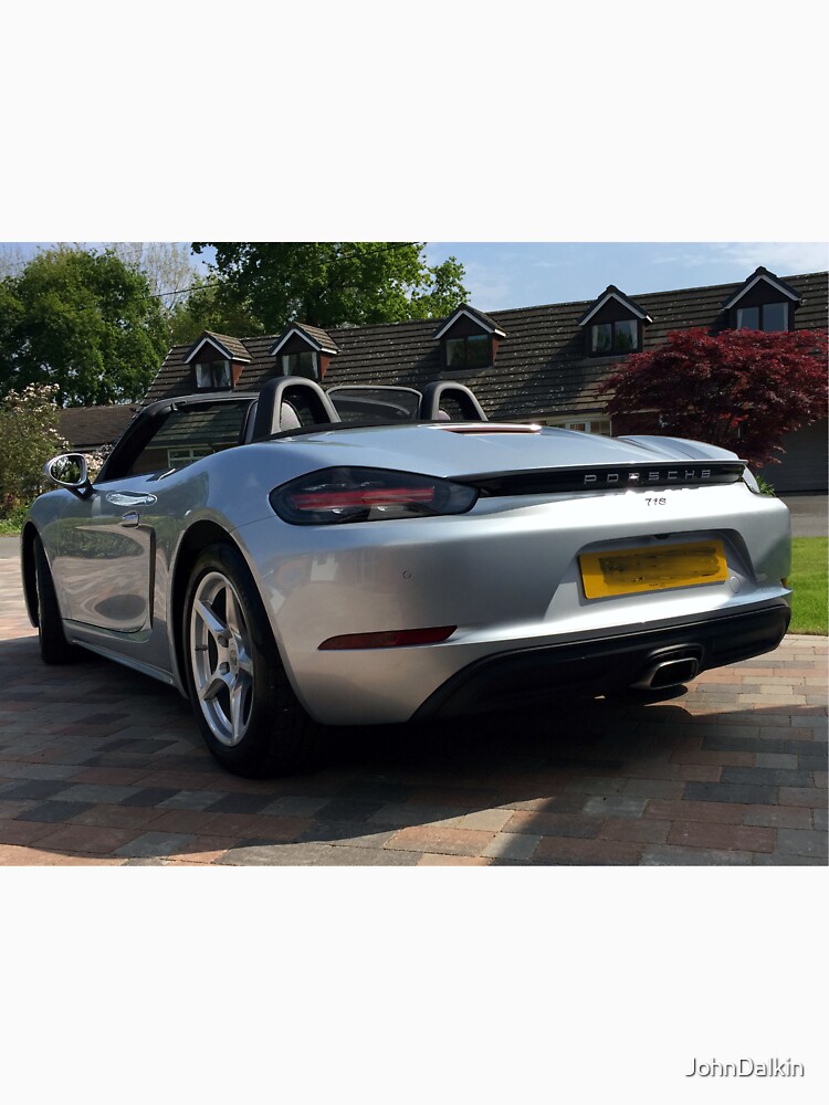718 Porsche Boxster, rear view. by JohnDalkin
