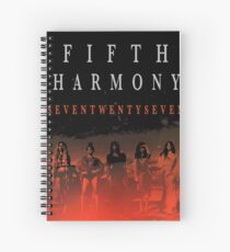 Cuaderno de espiral Fifth Harmony The 7/27 Tour 2016 HARTA3