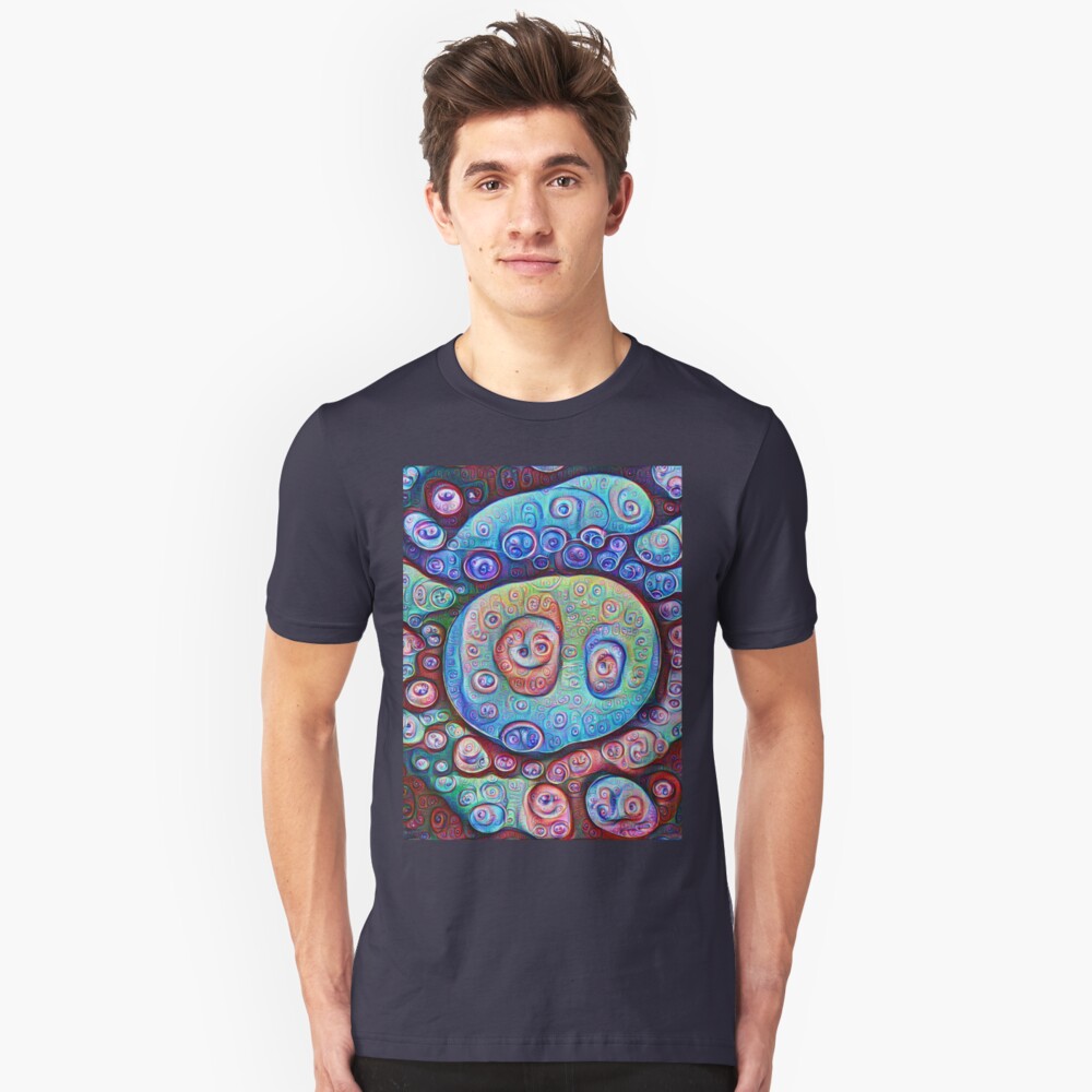 #DeepDream Ice Slim Fit T-Shirt