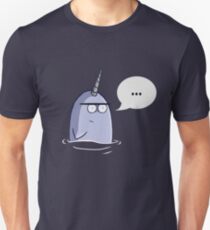 The Nothing Narwhal Unisex T-Shirt