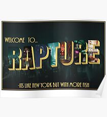 Póster Bienvenido a Rapture