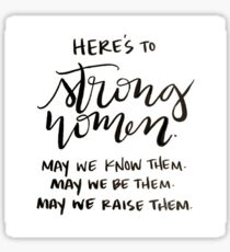 Starke Frauen Sticker
