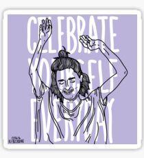 Celebrate Yourself Everday Sticker
