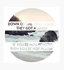 West Coast Photographic Print