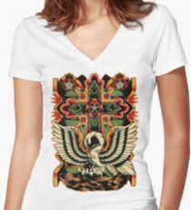 Rosicrucian Women's Fitted V-Neck T-Shirt