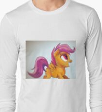 Scootaloo yay Long Sleeve T-Shirt