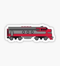 Train railway diesel locomotive Sticker