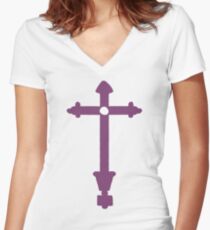 Gundham Tanaka's Shirt Women's Fitted V-Neck T-Shirt
