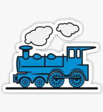 Train railroad steam locomotive Sticker