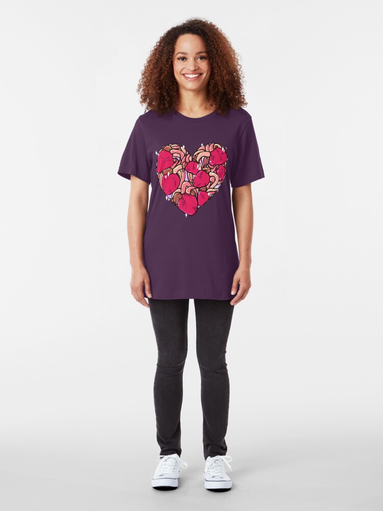 Alternate view of Heart of Hearts Slim Fit T-Shirt