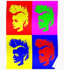 Punk Girl - Pop Art / Vers. II Poster