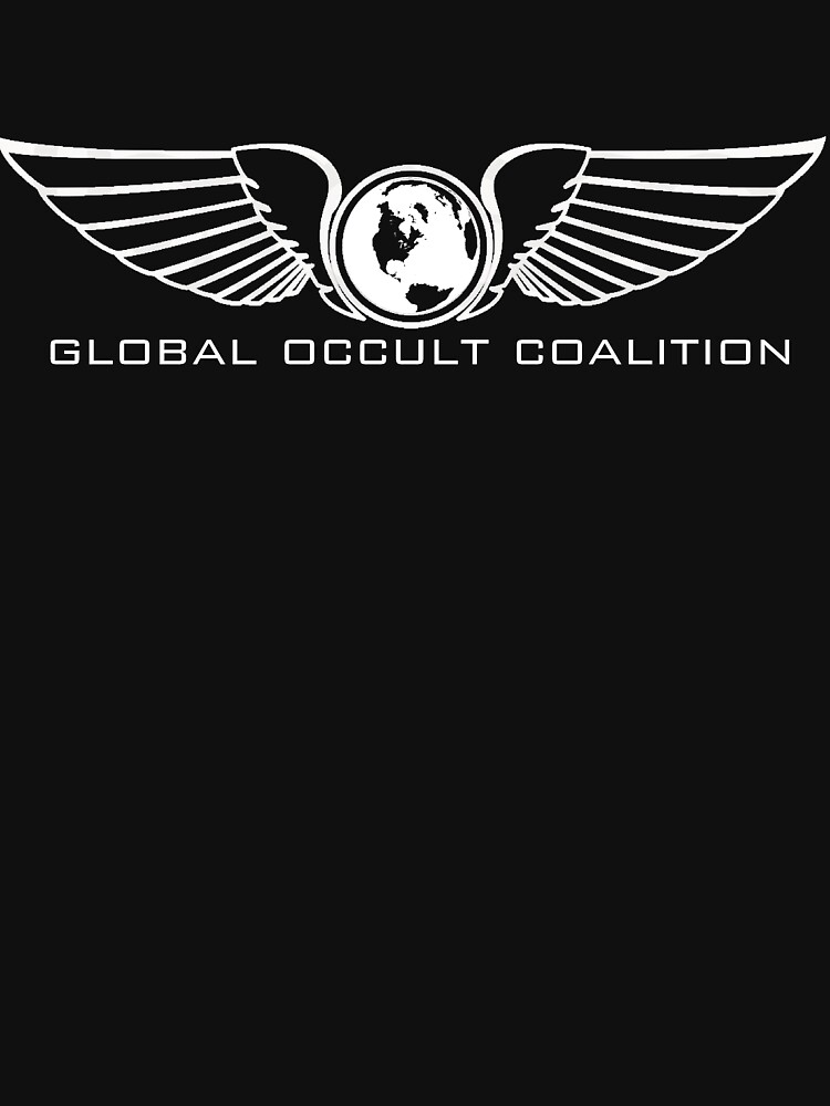 "Global occult coalition" T-shirt by kithanos | Redbubble