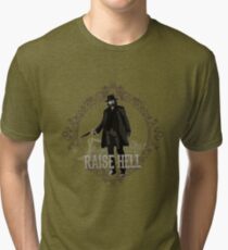 Raise Hell on Union Pacific Tri-blend T-Shirt