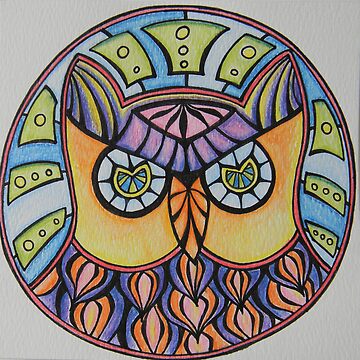 Artwork thumbnail, Owl Graphic by tooty-mohr