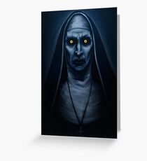 Valak Painting Greeting Card