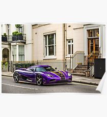 Koenigsegg Agera R Zijin Poster