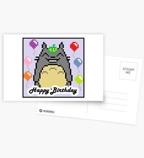 Happy Birthday Totoro Card <3 Postcards