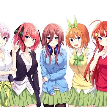 5Toubun no Hanayome - Quintuplets Greeting Card for Sale by Kami-Anime