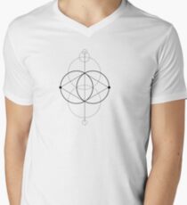 Geometry machines Men's V-Neck T-Shirt
