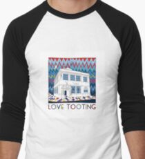 Love Tooting (Tooting Library) Men's Baseball ¾ T-Shirt