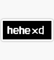 Tyler1 - hehexd Aufkleber Sticker