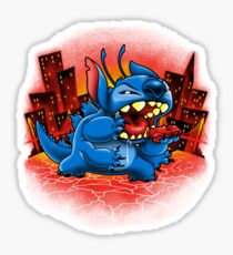 Stitchzilla Sticker