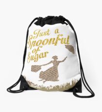 Spoonful of sugar Drawstring Bag
