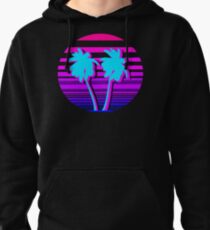 Aesthetic Palm trees Pullover Hoodie