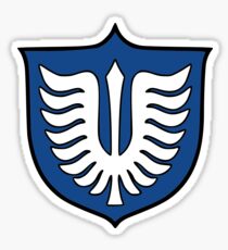 Band of the Hawk flag Sticker