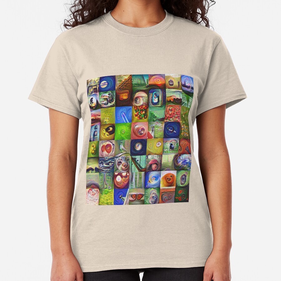 BlackHalt`s Instagram Photos #DeepDreamed Classic T-Shirt