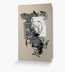 Alfred Hitchcock Grußkarte