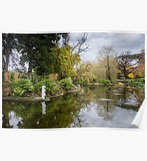 Lakeside in Autumn Poster