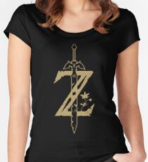 The Legend of Zelda: Breath of the Wild Women's Fitted Scoop T-Shirt