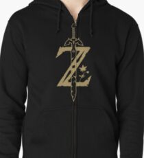 The Legend of Zelda: Breath of the Wild Zipped Hoodie