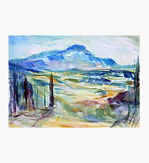 Cezanne's Mountain Photographic Print