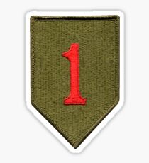 Big Red One - 1st Infantry Division Sticker