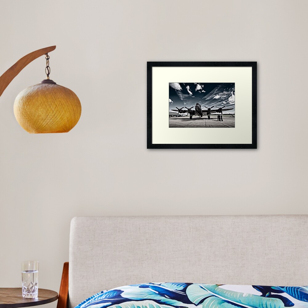'Just Jane' Lancaster Bomber Framed Art Print