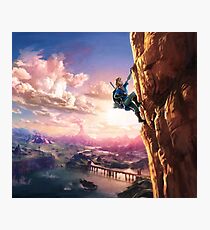 Zelda Breath of the Wild key Artwork (Works on every Item!) Photographic Print
