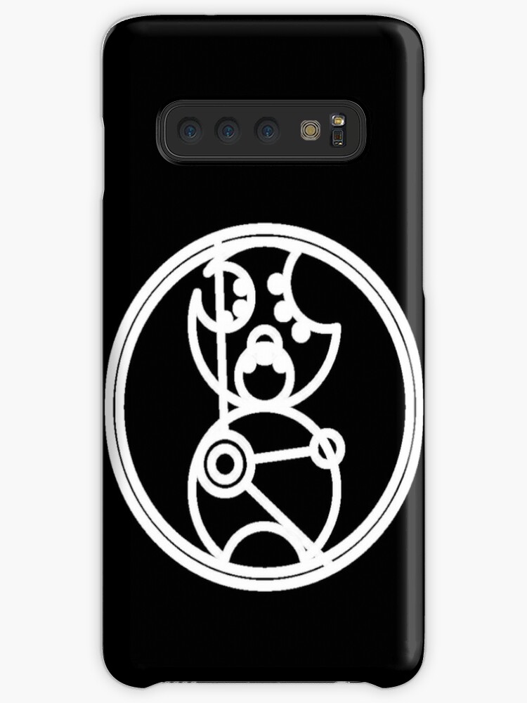 Time Lord Writing (black) Samsung S10 Case