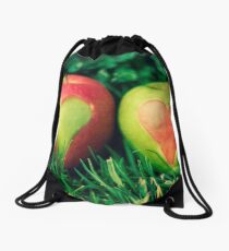 Cross My Heart Drawstring Bag