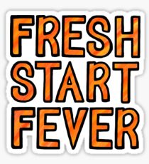You Me At Six Fresh Start Fever Sticker