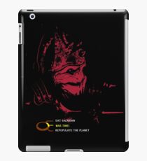 Wrex's choices iPad Case/Skin